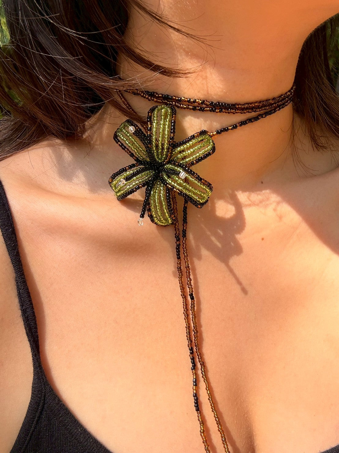 Green and Brown Lily