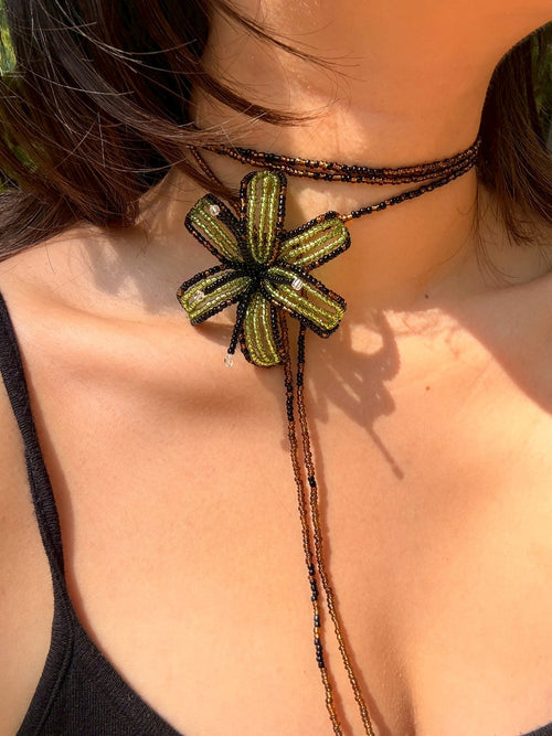 Green and Brown Lily
