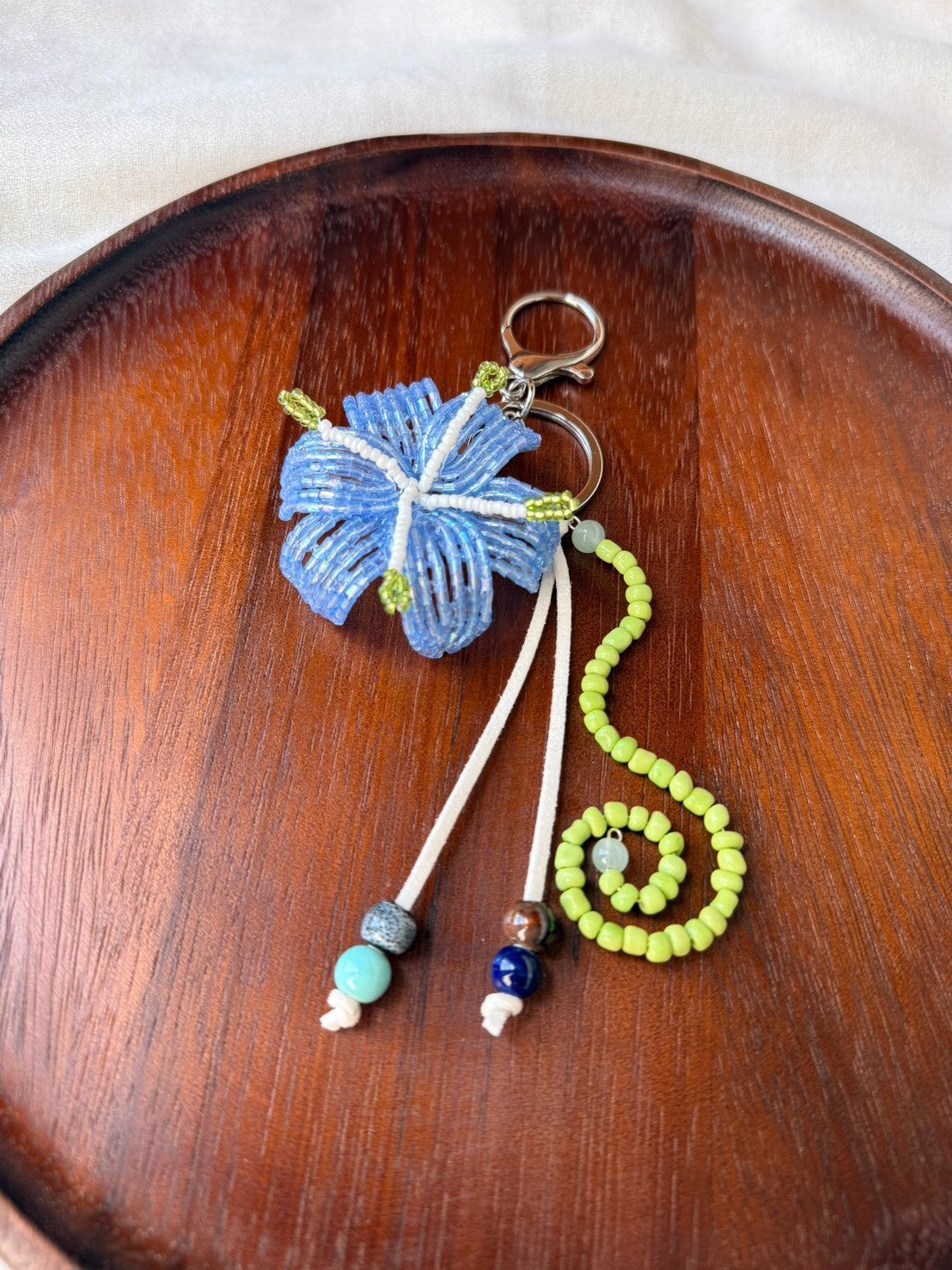 Blue Lily Bag charms