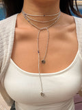 Silver Beaded Necklace