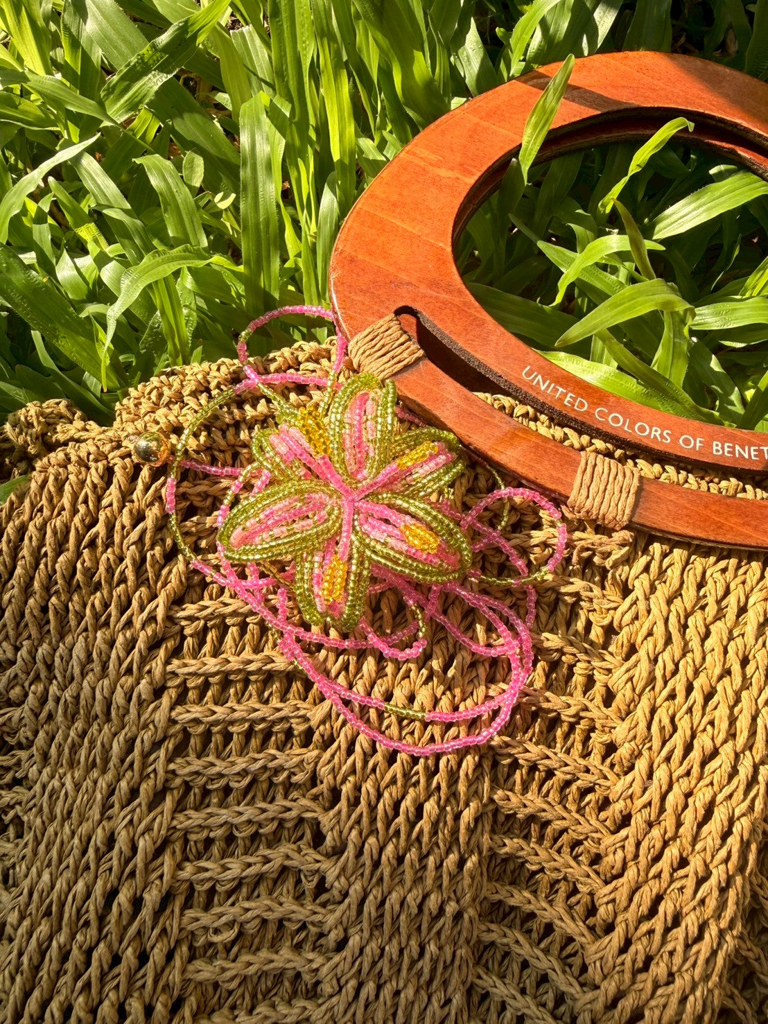 Green and Pink Lily