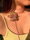 Green and Pink Lily